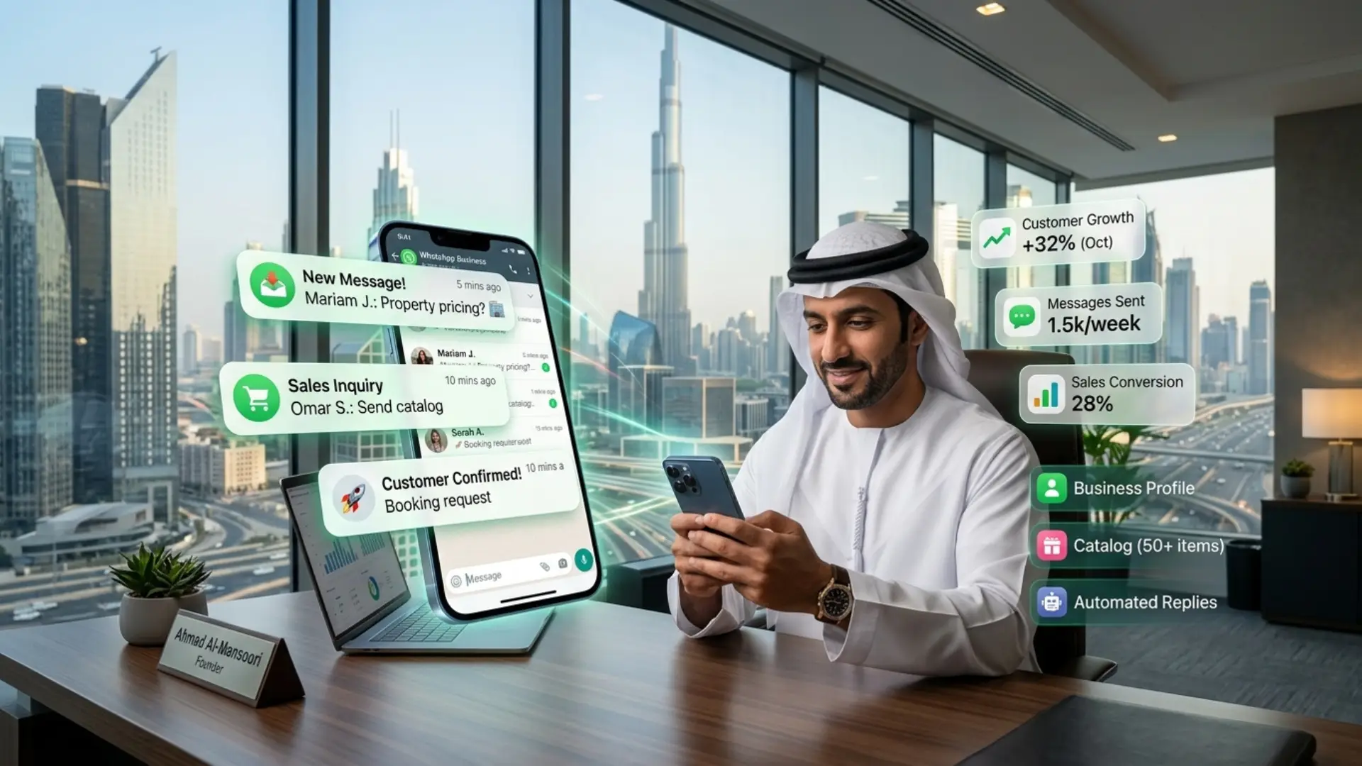 WhatsApp Business Marketing Dubai